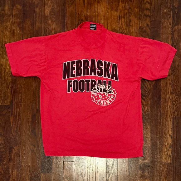 Nebraska Other - VTG 1994 National Champs Nebraska Cornhuskers College Football Graphic Tee – XL